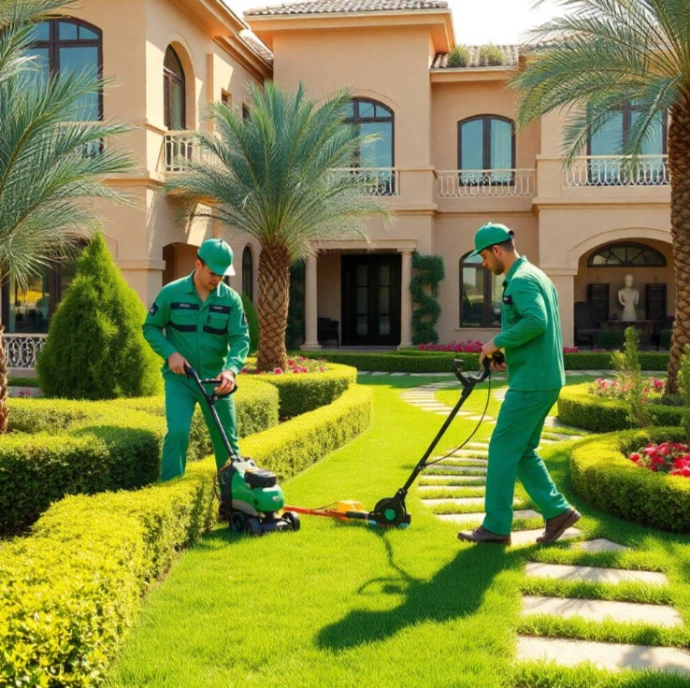 Transform your outdoor space with Greenapex modern landscaping and garden design services in Cherrywoods Dubai for villas, homes, and commercial properties.