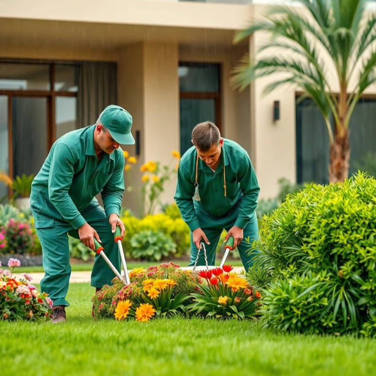 Affordable garden design and landscaping services in Al Furjan, Dubai, providing customized garden planning, outdoor space design, soft landscaping, hardscaping, irrigation solutions, and professional garden maintenance for villas and residential properties.