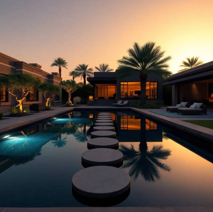 Experience luxury smart landscaping in Arabian Ranches 3 Dubai with Greenapex, delivering elegant gardens, efficient irrigation, lush lawns, and modern outdoor spaces.