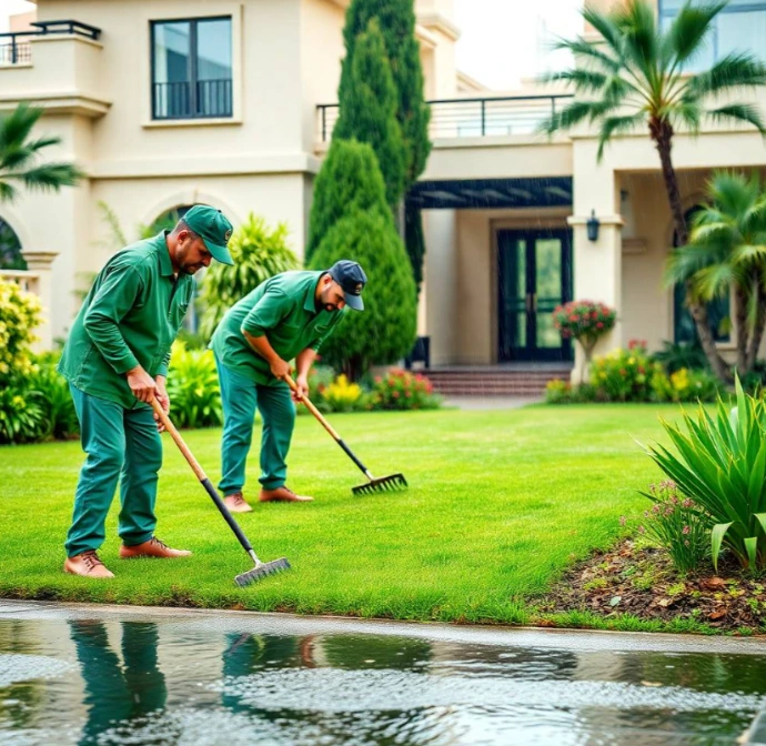 Choose Greenapex for trusted garden landscaping in Jumeirah 1 Dubai with elegant greenery, healthy lawns, sustainable planting, and expert landscape maintenance.