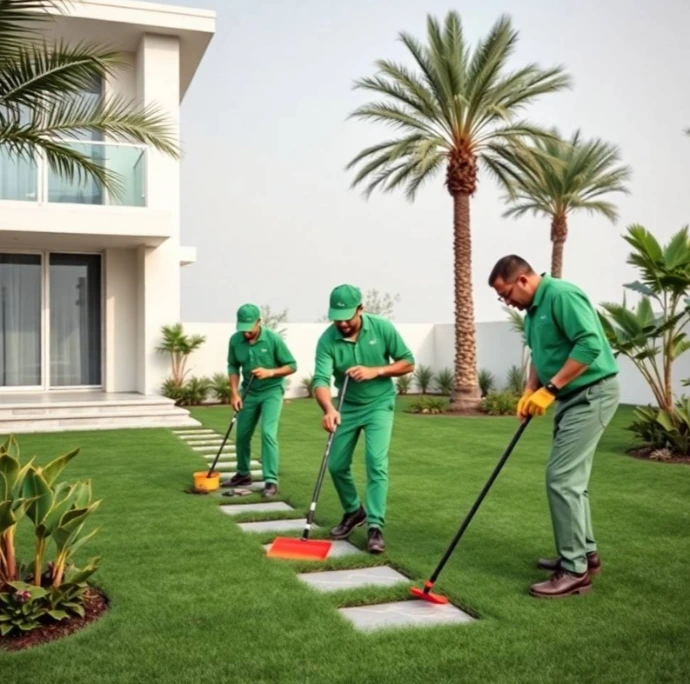 Choose Greenapex for premium garden landscaping in Jumeirah 2 Dubai with elegant lawns, sustainable planting, modern irrigation, and professional landscape care.