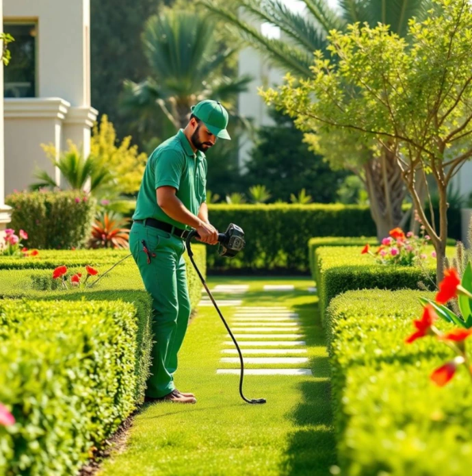 Transform your outdoor space with Greenapex garden design and landscape services in Tilal City Sharjah for villas, homes, and commercial properties.