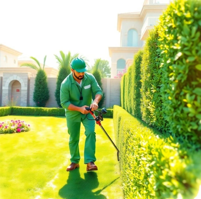 Transform your outdoor space with Greenapex garden design and landscaping in Al Rahmaniya Sharjah for villas, homes, and commercial properties.