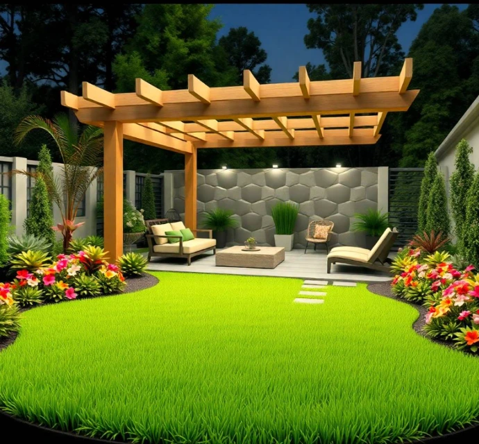 Greenapex creates elegant outdoor spaces in Al Khan Sharjah with bespoke garden design, soft landscaping, irrigation systems, and expert maintenance.