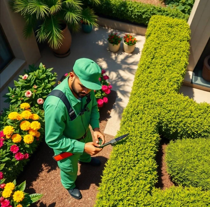 Enhance your outdoor space with Greenapex landscaping and garden design solutions in Al Falaj Sharjah for villas, homes, hotels, and businesses.
