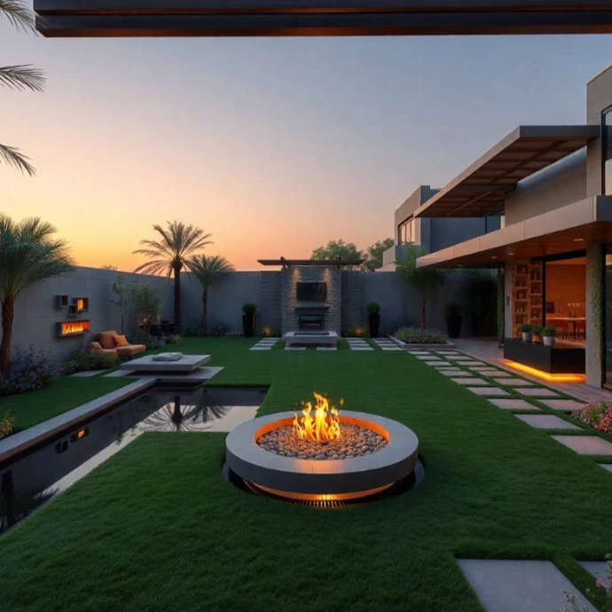 Choose Greenapex for modern landscape design and gardening in Al Azra Sharjah, offering tree pruning, hedge trimming, irrigation, and garden care services.
