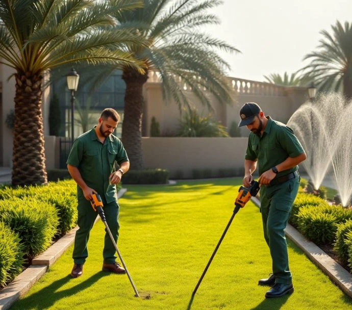 Transform your outdoor space with Greenapex landscaping and garden design services in Al Ramaqiya Sharjah for villas, homes, hotels, and businesses.
