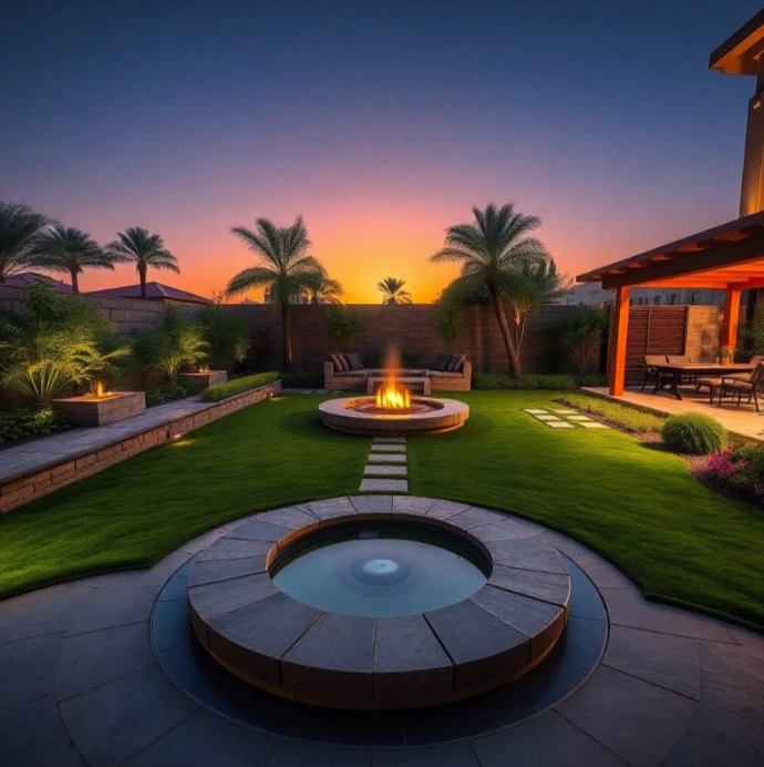 Transform your outdoor space with Greenapex landscape and garden design services in Al Riqqa Sharjah for villas, homes, hotels, and commercial properties.