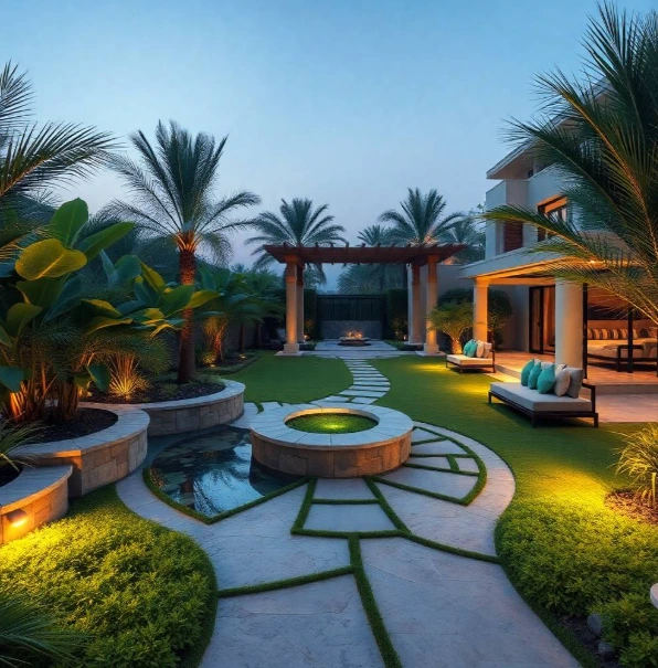 Choose Greenapex for professional landscaping in Umm Al Quwain, with custom garden design, lawn maintenance, tree care, irrigation and seasonal landscape services.