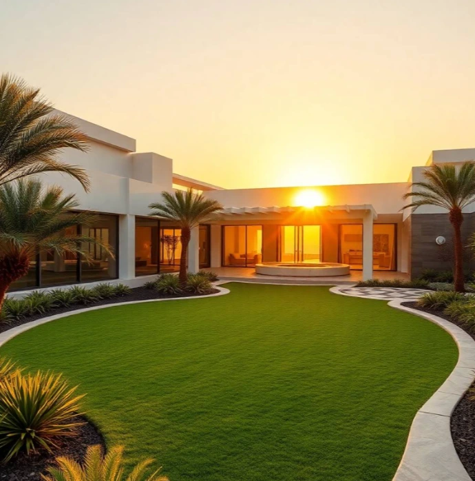 Create elegant outdoor spaces with Greenapex garden landscaping in Al Mushrif Abu Dhabi, offering custom design, tree care, irrigation and seasonal maintenance.