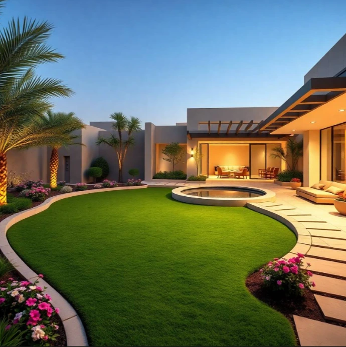 Transform your Al Reef Villas Abu Dhabi property with Greenapex luxury landscaping, offering custom gardens, lawn care, planting, irrigation and seasonal upkeep.