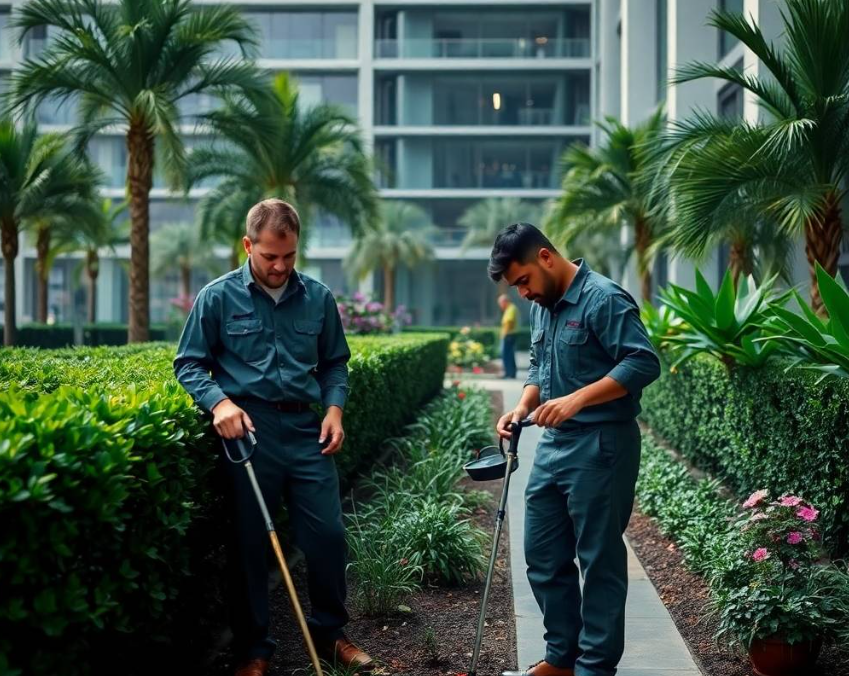 landscaping advertisement photography, full-frame DSLR, 85mm lens, realistic depth of field, natural shadows, true-to-life colors, ultra-photorealistic, no cartoon, no CGI, no illustration, no distorted anatomy, no extra fingers, no artificial AI appearance.