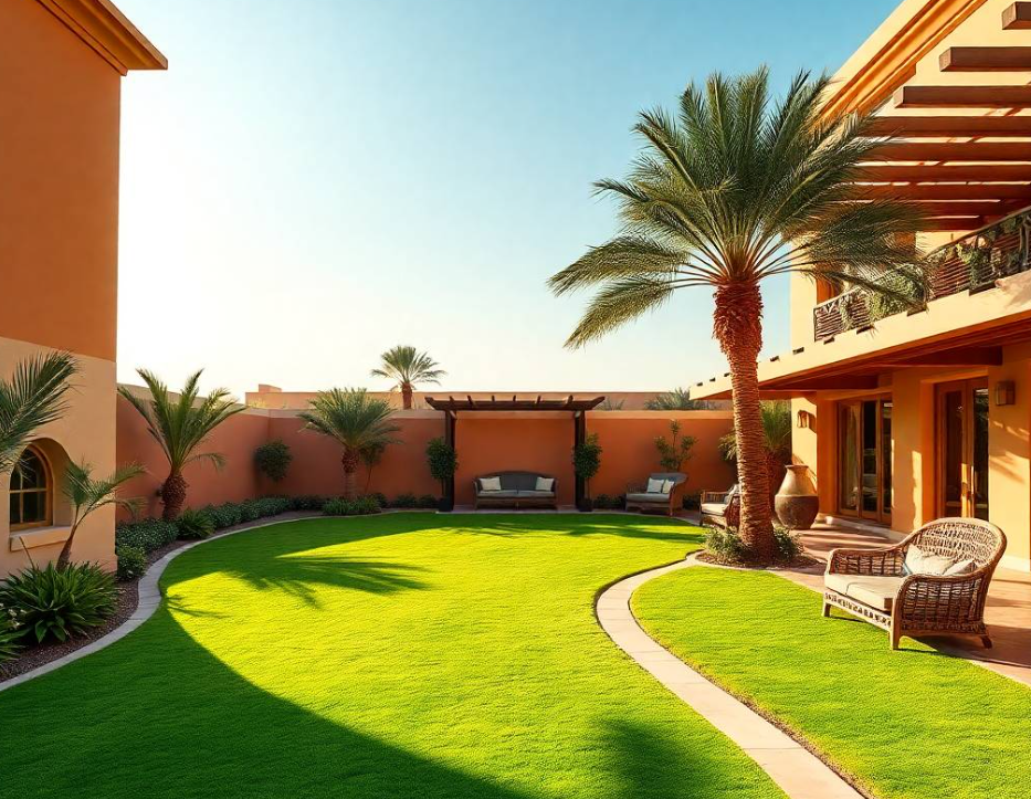 ransform Pearl Jumeirah outdoor spaces with Greenapex garden design, tree planting, lawn maintenance, irrigation care and premium landscape solutions.