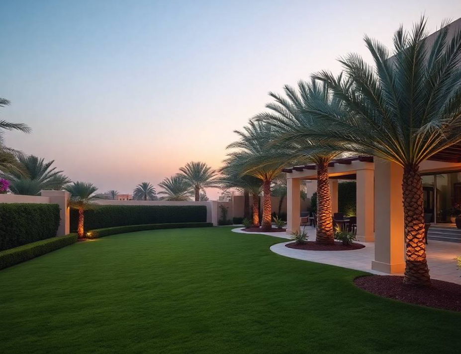 Keep your Al Jimi Al Ain garden healthy with Greenapex Landscaping lawn care, hedge trimming, pruning, irrigation maintenance and seasonal garden services.