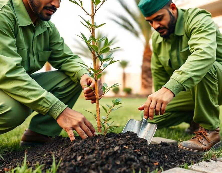 Greenapex Landscaping offers tree pruning, tree planting, shrub care and garden maintenance for healthy and attractive landscapes throughout Al Towayya Al Ain.