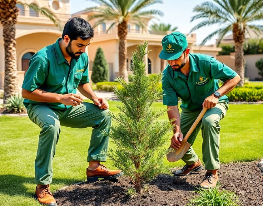 Get complete garden maintenance in Al Hili Al Ain, including pruning, lawn care, tree planting, fertilization, irrigation and landscape improvements.