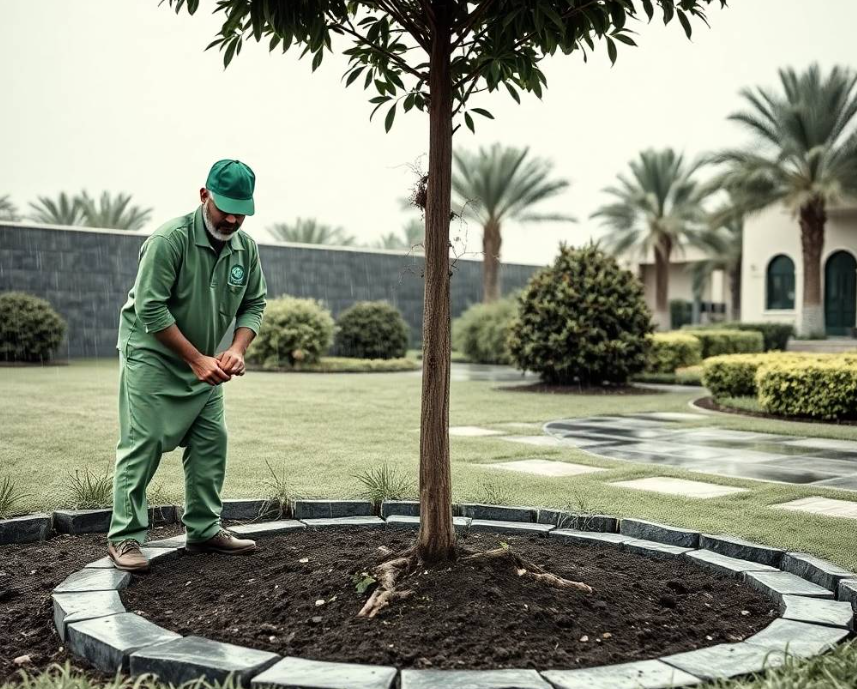 Maintain a greener Al Bateen Al Ain garden with expert landscaping, irrigation care, lawn maintenance, planting and seasonal garden improvement services.