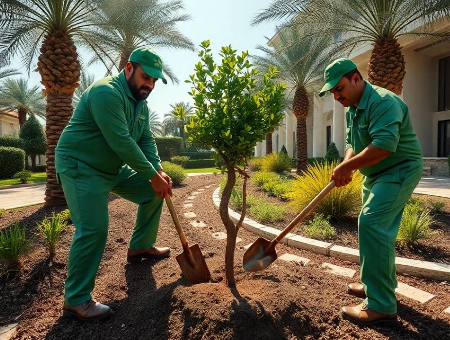 hoose Greenapex Landscaping for complete garden maintenance in Al Yahar Al Ain, including pruning, lawn care, planting, fertilization and irrigation.