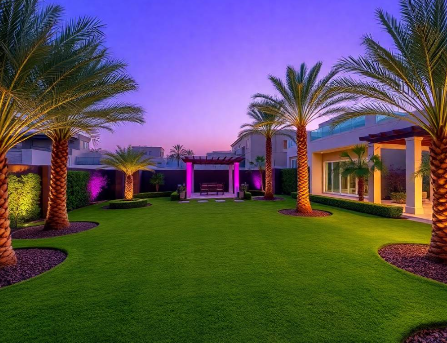 Keep your Al Ain Oasis garden greener with Greenapex Landscaping irrigation care, lawn maintenance, planting, pruning and seasonal garden services.