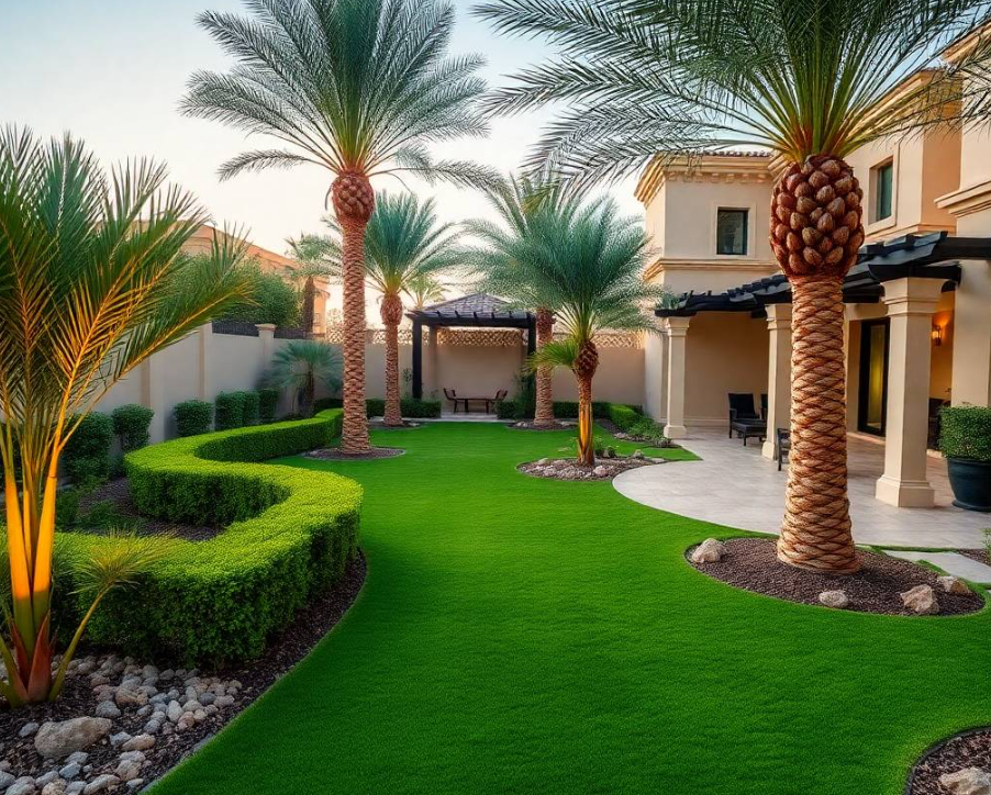Greenapex Landscaping delivers complete garden care in Al Masoudi Al Ain, including lawn maintenance, tree planting, pruning, fertilization and irrigation. Character Count: 150