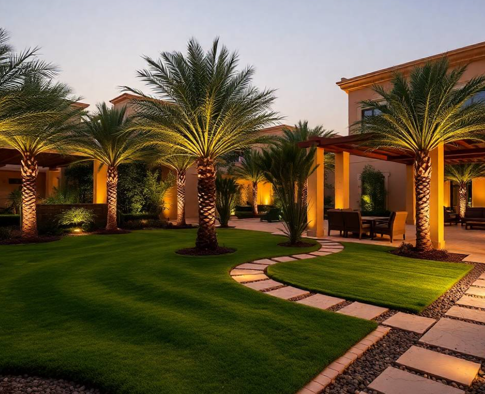 Get complete garden maintenance in Al Garhoud Dubai, including pruning, lawn care, tree planting, fertilization, irrigation and landscape improvements.