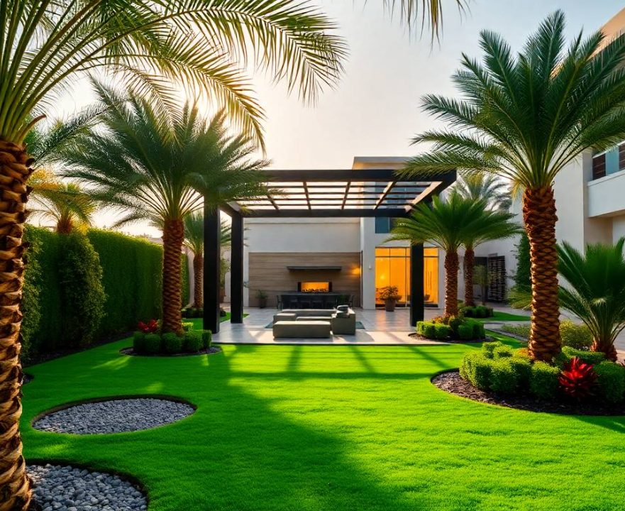 Greenapex Landscaping delivers garden landscaping, irrigation maintenance, planting, lawn care and outdoor improvement services in Discovery Gardens Dubai.