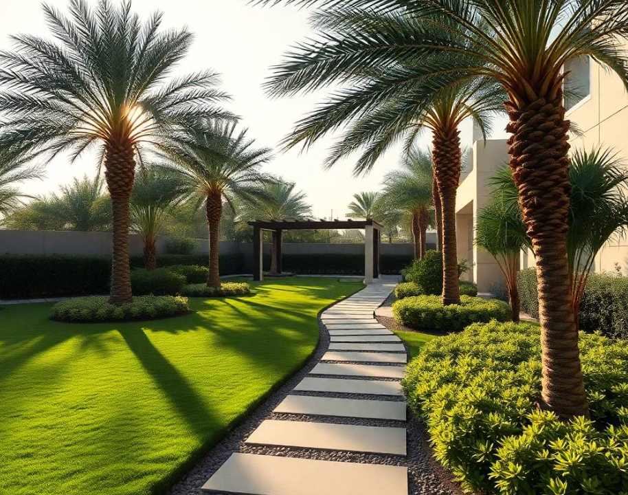 Maintain a greener MBR City Dubai garden with expert landscaping, irrigation care, lawn maintenance, planting and seasonal garden improvement services.