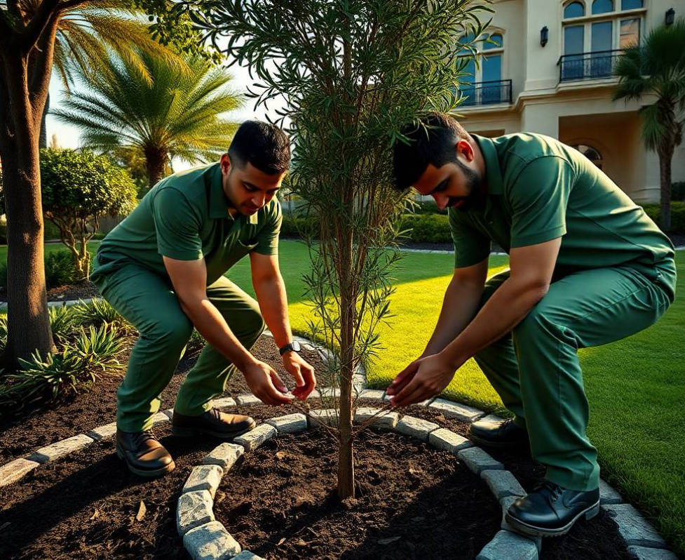 Get complete garden maintenance in MBR City Dubai, including pruning, lawn care, planting, fertilization, irrigation and landscape improvements.