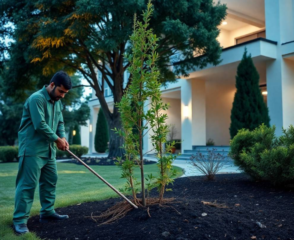 Get complete garden design in International City Dubai, including planting, lawn care, tree pruning, irrigation and landscape improvement services.