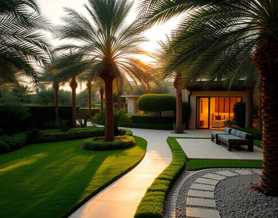 Greenapex Landscaping provides garden landscaping, irrigation care, lawn maintenance, planting and seasonal landscape improvement services in Jumeirah Village Circle Dubai.